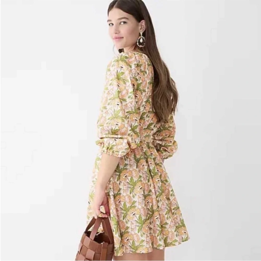 J. Crew Liberty Fabric Floral Dress